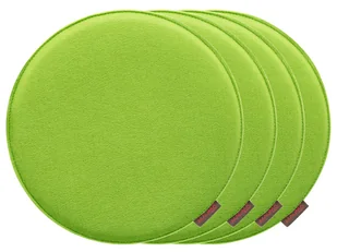 MAGMA Komplet 4 poduszek na krzesło MAGMA Avaro (Zielony, Okrągła) - Poduszki na krzesła MAGMA Komplet 4 poduszek na krzesło MAGMA Avaro (Zielony, Okrągła) - Poduszki na krzesła - miniaturka - grafika 1