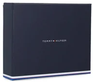 Portfele - TOMMY HILFIGER skórzany poziomy portfel męski ze skóry naturalnej brązowy - miniaturka - grafika 1