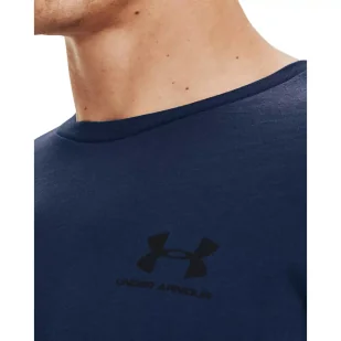Koszulka męska Under Armour SPORTSTYLE LEFT CHEST SS - Koszulki sportowe męskie - miniaturka - grafika 5