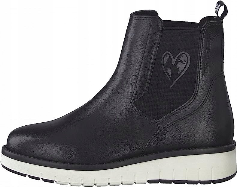 MARCO TOZZI DAMSKIE BOTKI WSUWANE CZARNE 40 1ŻDI