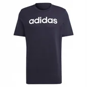 Koszulki męskie - Koszulka męska adidas Essentials Single Jersey Linear Embroidered Logo Tee - miniaturka - grafika 1