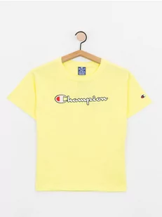 Champion Koszulka w kolorze żółtym - Spodnie sportowe damskie - miniaturka - grafika 1