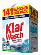 Środki do prania - PROSZEK DO PRANIA KLAR WASCH 10 KG DO BIAŁEGO - miniaturka - grafika 1