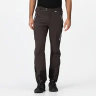 Spodnie męskie - Regatta Męskie Spodnie Trekkingowe Mountain Winter Szaro-czarny, Rozmiar: 36R - miniaturka - grafika 1