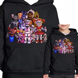 3005 BLUZA Z KAPTUREM FIVE NIGHTS FREDDYS FNAF 128 - Moda i Uroda OUTLET - miniaturka - grafika 1