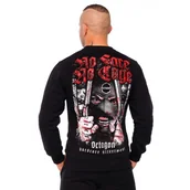 Bluzy sportowe męskie - Bluza Octagon No Face No Cage Black Bez Kaptura 2022 - miniaturka - grafika 1
