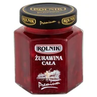 Warzywa w marynacie - Rolnik ŻURAWINA CAŁA 314ML - miniaturka - grafika 1