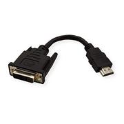 Kable - Value Kabel adapter cable HDMI - DVI ST/BU - 12.99.3115 - miniaturka - grafika 1