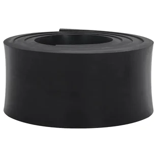 vidaXL Gumowa krawędź do pługa śnieżnego czarna 250x15x2 cm - Zamiatarki - miniaturka - grafika 1