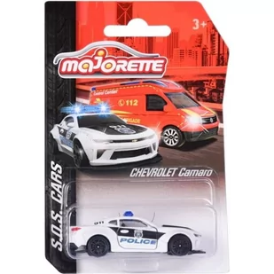 Majorette Model Radiowóz Policja Chevrolet Camaro - Samochody i pojazdy dla dzieci - miniaturka - grafika 1