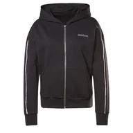 Bluzy damskie - Damska Bluza REEBOK PIPING PACK FULL ZIP GV3297 – Czarny - miniaturka - grafika 1