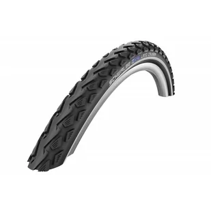 Schwalbe Opona Land Cruiser czarny / Pasek odblaskowy: nie / Rozmiar koła: 28" / Szerokość: 1,6" / Typ: drutowa / Wkładka antyprzebiciowa: Kevlar Guard 11101043 - Opony rowerowe - miniaturka - grafika 1