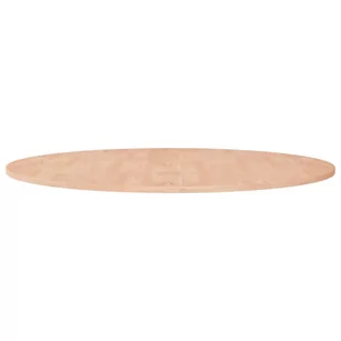 Okrągły blat do stolika, Ø90x1,5 cm, surowe drewno dębowe - Blaty meblowe i parapety okienne - miniaturka - grafika 1