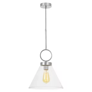 LAMPA WISZĄCA CHROMOWANA NOWOCZESNA FERMINI - Lampy sufitowe - miniaturka - grafika 1