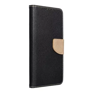 Kabura Fancy Book do XIAOMI Redmi 9A czarny / złoty - Etui i futerały do telefonów - miniaturka - grafika 1