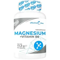 Witaminy i minerały - Magnesium + Vitamin B6 90Kaps. - miniaturka - grafika 1