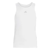 Koszulki i topy damskie - adidas meisjes GIRLS CLUB TENNIS CLIMACOOL TANK TOP, white, 7-8 Years - miniaturka - grafika 1