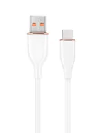 Kable USB - GEMBIRD Kabel USB Type-C ładowanie i transmisja oplot silikonowy 1.5m biały - miniaturka - grafika 1