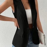 Marynarki i żakiety damskie - TEMU Cienka marynarka damska na wiosnę, i jesień - miniaturka - grafika 1