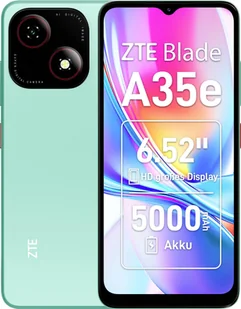 ZTE Blade A35E Zielony - Telefony komórkowe - miniaturka - grafika 1