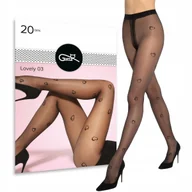 Rajstopy - Rajstopy Wzorzyste W Serca Gatta Lovely 03 - 2 - miniaturka - grafika 1