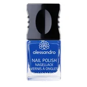 Lakiery do paznokci - Alessandro Lakier do paznokci 93 Deep ocean niebieski, 10 ml - miniaturka - grafika 1