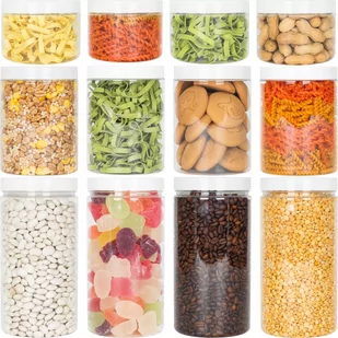 12X SŁOIK POJEMNIK NA ŻYWNOŚĆ PRODUKTY SYPKIE 0,5L 1L 1,5L KAMAJU PRODUKT POL - Pojemniki kuchenne 12X SŁOIK POJEMNIK NA ŻYWNOŚĆ PRODUKTY SYPKIE 0,5L 1L 1,5L KAMAJU PRODUKT POL - Pojemniki kuchenne - miniaturka - grafika 1