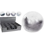 Świeczniki - Świecznik z piórkiem szkło mix 10 cm - miniaturka - grafika 1