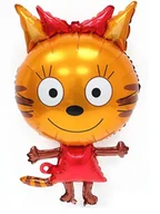 Balony i akcesoria - Balon Foliowy Kotek (78cm*47cm) - miniaturka - grafika 1