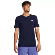Koszulki sportowe męskie - Męska koszulka treningowa Under Armour UA Vanish Seamless SS - granatowa - UNDER ARMOUR - miniaturka - grafika 1