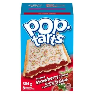 Pop Tarts Frosted Strawberry 8 Pack 384 g - Ciastka - miniaturka - grafika 1