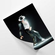 Plakaty - Plakat FEEBY Michael Jackson - Nikita Abakumov 60x90 - miniaturka - grafika 1