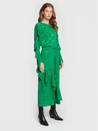 Sukienki - Zadig&Voltaire Sukienka codzienna Ritana WWDR01167 Zielony Regular Fit - miniaturka - grafika 1
