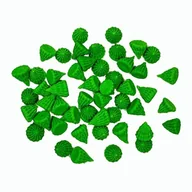 Dodatki do ciast w proszku - Beziki mikro CHOINKI zielone Slado - miniaturka - grafika 1