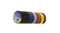 Taśmy izolacyjne i naprawcze - Taśma izolacyjna PVC 19mm / 20m mix /10szt./ F61999 - miniaturka - grafika 1