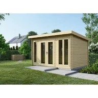 Altany ogrodowe - Domek ogrodowy ALTANKA 12 m2 - 4x3 m - 34 mm, drewniany, DOM652, 1 szt. - miniaturka - grafika 1