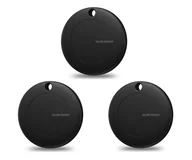 Lokalizatory GPS - Silver Monkey TAG iOS Black Silicone 3 szt. - miniaturka - grafika 1