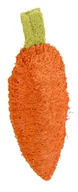 Klatki dla gryzoni - Kerbl Gryzak marchewka z trukwy, 10 cm [81772] - miniaturka - grafika 1