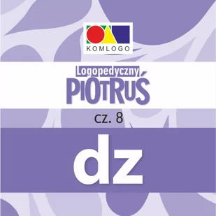 Karty Logopedyczny Piotruś Część VIII DZ KOMLOGO - Gry karciane - miniaturka - grafika 1