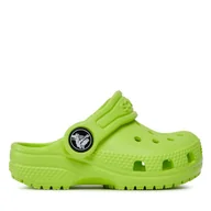 Buty dla chłopców - Klapki Crocs Classic Kids Clog T Limeade 206990 Zielony - miniaturka - grafika 1