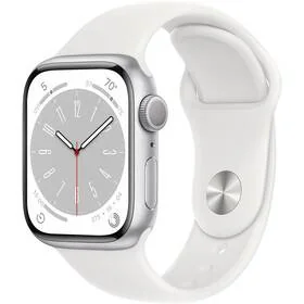 Apple Watch 8 GPS 45mm Aluminium Biały - Smartwatch - miniaturka - grafika 3