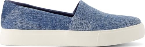 TOMS Damskie trampki wsuwane Kameron, Dark Sky Textured Denim, 40 UK, Ciemne Niebo Teksturowany Denim, 42.5 EU