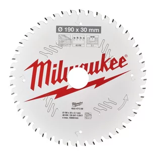 Tarcz Pilarska Do Drewna Widiowa 190X30 Milwaukee 48 Zębów - Tarcze do pił - miniaturka - grafika 1