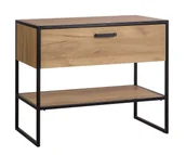 Szafki łazienkowe - Stojąca szafka łazienkowa pod umywalkę dąb craft C4-E88 - miniaturka - grafika 1