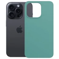 Etui i futerały do telefonów - Etui 3MK Silicone Guardx MagCase do Apple iPhone 16 Pro Max Zielony - miniaturka - grafika 1