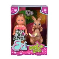 Lalki dla dziewczynek - Simba Evi z kangurzycą - miniaturka - grafika 1