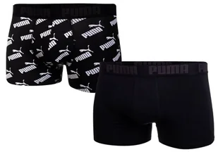 Puma  Bokserki Męskie Boxers 2 Pary Black 935054 01 M - Majtki męskie - miniaturka - grafika 1
