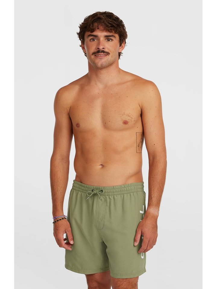 O'Neill Szorty kąpielowe w kolorze khaki