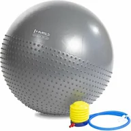 Piłki do ćwiczeń - HMS HMS Piłka gimnastyczna HMS YB03 Szary - miniaturka - grafika 1