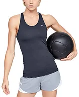 Koszulki i topy damskie - Under Armour Koszulka damska Heatgear Armour Racer bez rękawów Midnight Navy (410)/Metallic Silver L - miniaturka - grafika 1